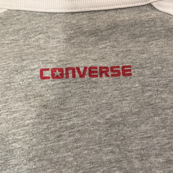 Converse 3/4 Sleeve Raglan Shirt - SM - Picture 5 of 6
